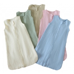 Gauze sleeveless sleeping bag